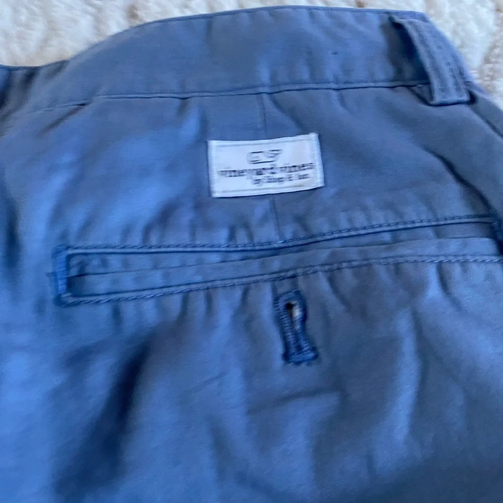 Vineyard Vines Men’s‎ Shorts Sz 32 Blue Chino Casual Coastal Preppy Cotton Twill